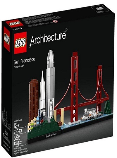 UNIVERSO ENCANTADO - San Francisco Lego ARQUITETURA - LEGO SET – 21043