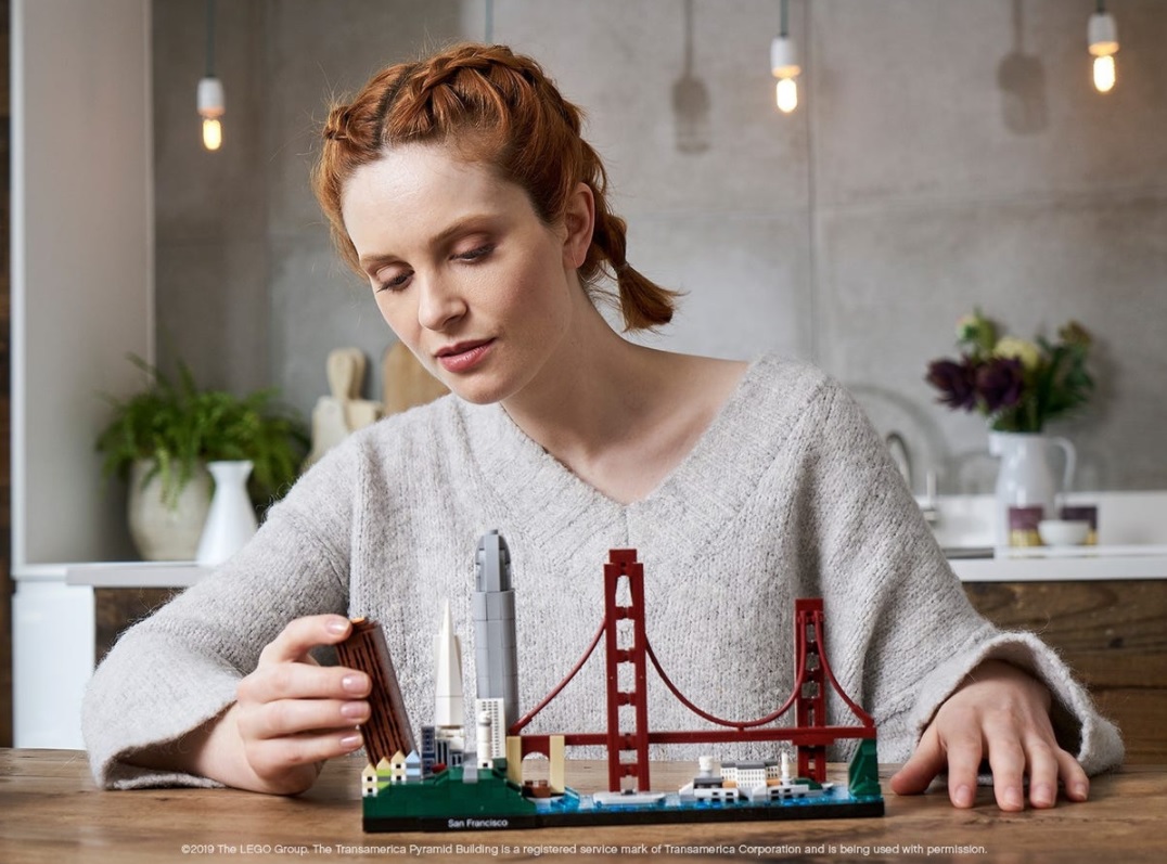 UNIVERSO ENCANTADO - San Francisco Lego ARQUITETURA - LEGO SET 
