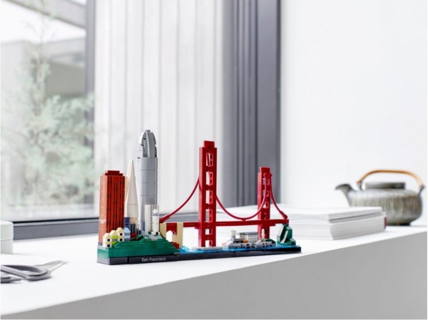 UNIVERSO ENCANTADO - San Francisco Lego ARQUITETURA - LEGO SET – 21043