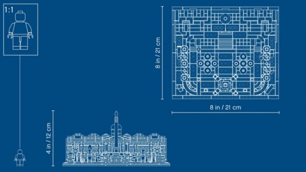 UNIVERSO ENCANTADO - LEGO Architecture 21045 Trafalgar Square