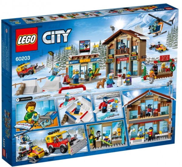 UNIVERSO ENCANTADO -LEGO CITY - RESORT SKI - 60203