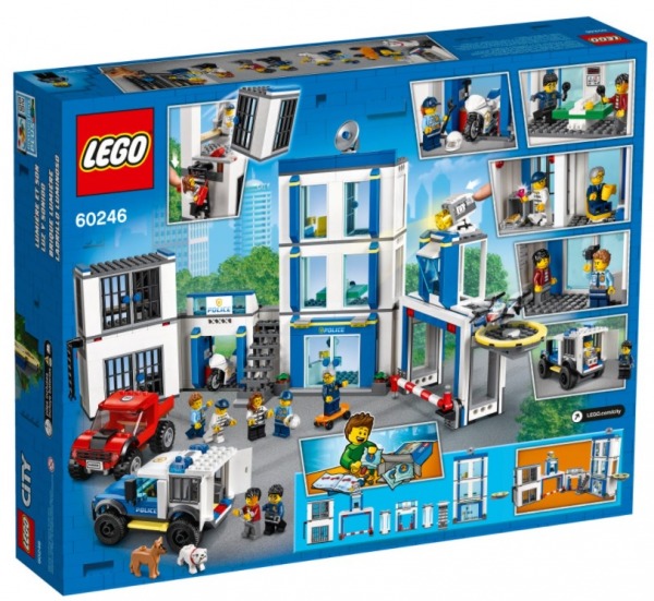 UNIVERSO ENCANTADO -Esquadra de Polícia Lego City – 60246 - LEGO SET