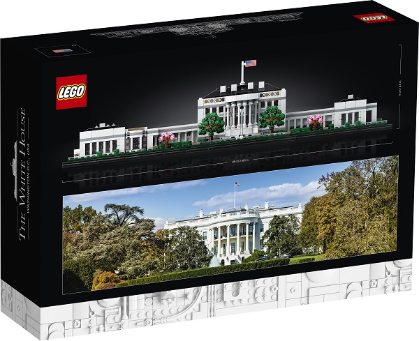 UNIVERSO ENCANTADO - Casa Branca Lego ARQUITETURA – 21054 - LEGO SET
