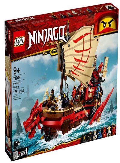 UNIVERSO ENCANTADO - LEGO NINJAGO - Recompensa do Destino - 71705