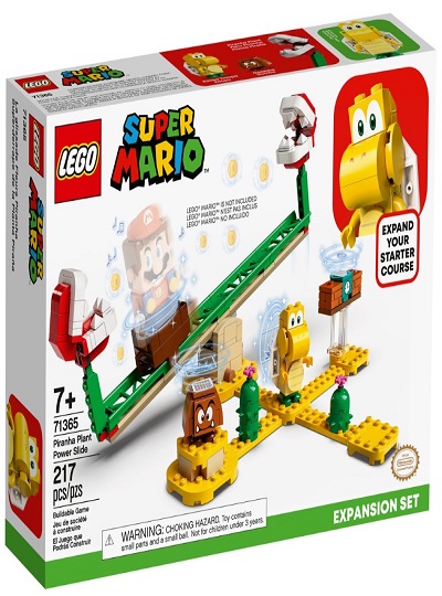 LEGO SUPER MÁRIO -Power Slide da Planta Piranha - 71365