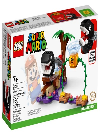 LEGO SUPER MÁRIO - Confronto na Selva com a Corrente Dentada- 71381