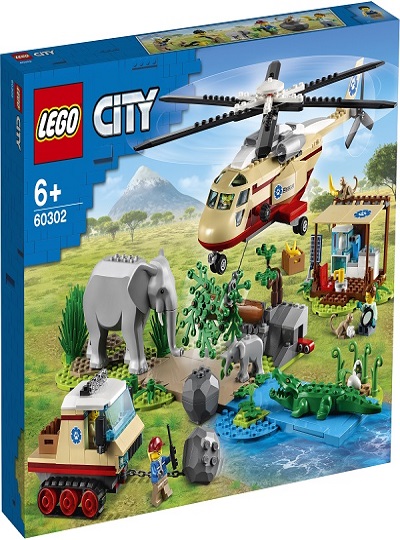LEGO CITY - Operação para salvar animais - 60302