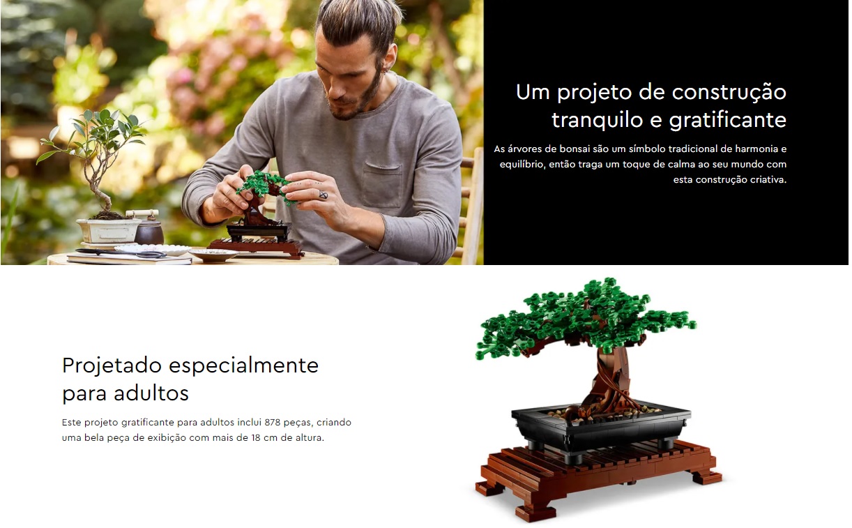 LEGO CREATOR EXPERT - Árvore Bonsai - 10281
