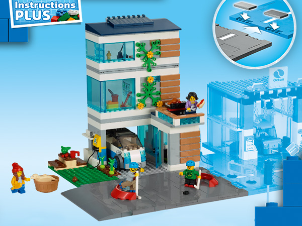 UNIVERSO ENCANTADO - Casa de família LEGO CITY – 60291 - LEGO SET