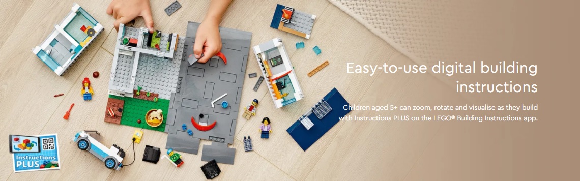 UNIVERSO ENCANTADO - Casa de família LEGO CITY – 60291 - LEGO SET