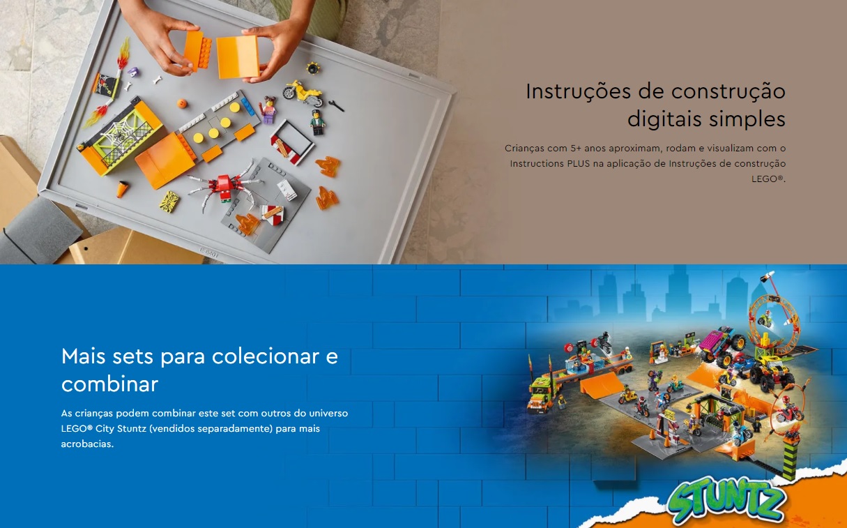 UNIVERSO ENCANTADO - Stuntz Park LEGO City – 60293 -LEGO SET