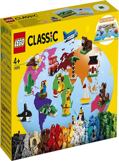 UNIVERSO ENCANTADO - Ao Redor do Mundo LEGO CLASSIC – 11015 - LEGO SET