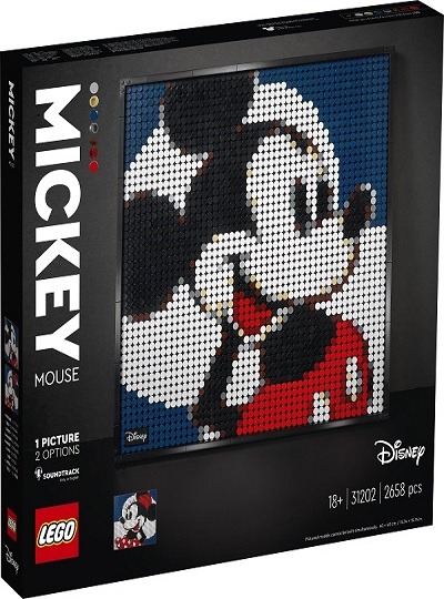 UNIVERSO ENCANTADO Disney Mickey Mouse Art – 31202 -LEGO SET