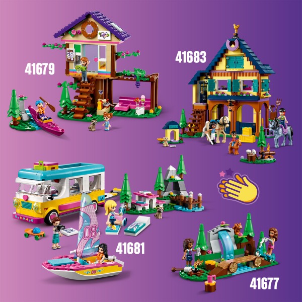 UNIVERSO ENCANTADO - Centro Hípico da Floresta Lego Friends – 41683 - LEGO SET