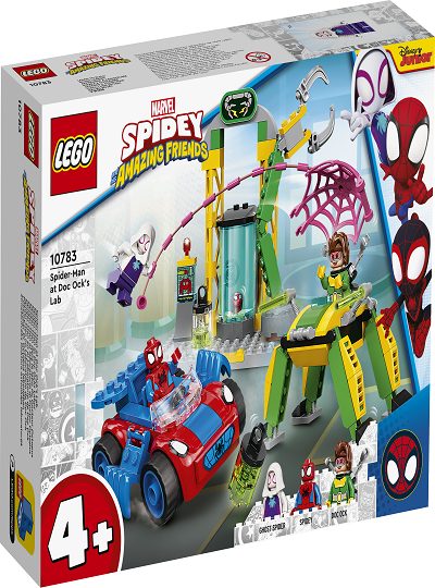 LEGO MARVEL - Homem-Aranha no Laboratório de Doc Ock -10783