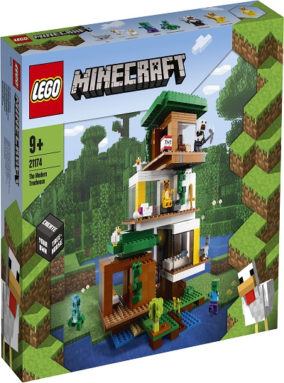 LEGO MINECRAFT - A Casa da Árvore Moderna - 21174