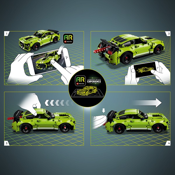 UNIVERSO ENCANTADO -Ford Mustang Shelby® GT500® – LEGO TECHNIC – 42138