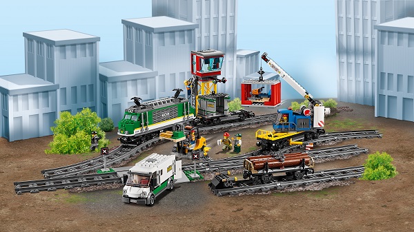 UNIVERSO ENCANTADO - Comboio de Carga City – 60198 -LEGO SET