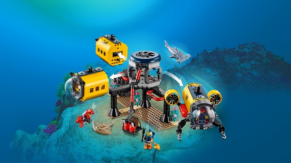 LEGO CITY -Base de exploração do oceano - 60265