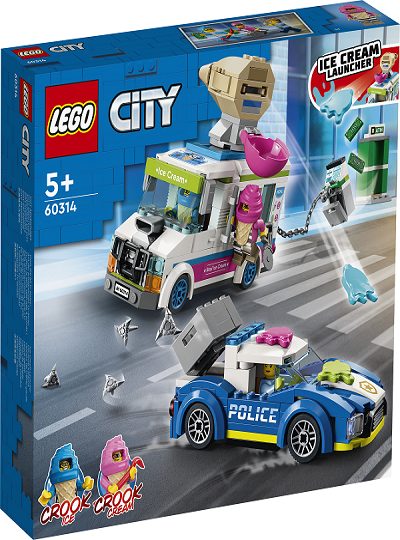 LEGO CITY -Perseguição Policial de Carro de Sorvetes- 60314