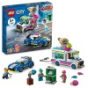 UNIVERSO ENCANTADO -Perseguição Policial de Carro de Sorvetes City – 60314 - LEGO SET
