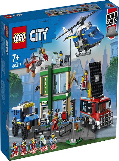 LEGO CITY - Perseguição Policial no Banco City - 60317