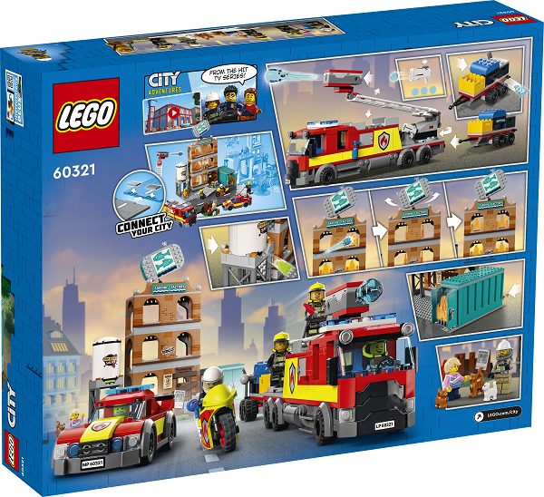 UNIVERSO ENCANTADO - LEGO - Sapadores Bombeiros City – 60321