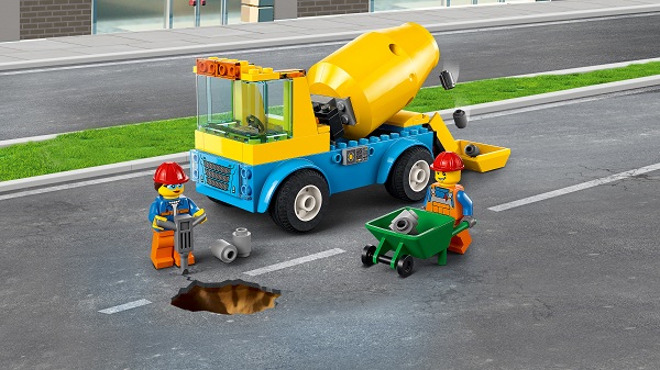 UNIVERSO ENCANTADO - Camião betoneira Lego City – 60325