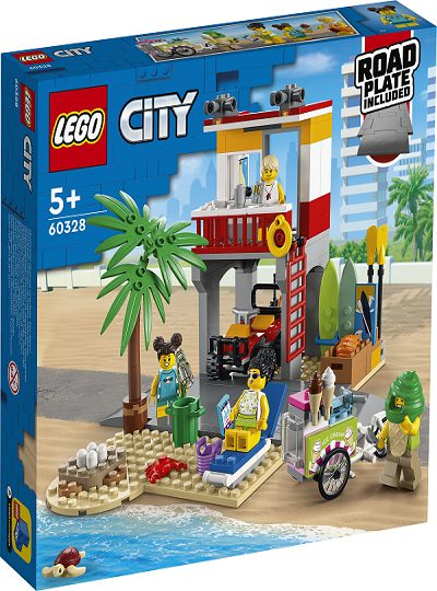 LEGO CITY - Posto Salva-Vidas na Praia - 60328