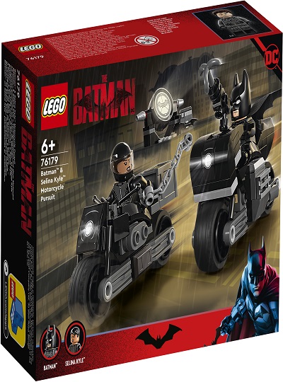 UNIVERSO ENCANTADO - Perseguição de Mota de Batman™ e Selina Kyle™ DC – 76179 -LEGO SET