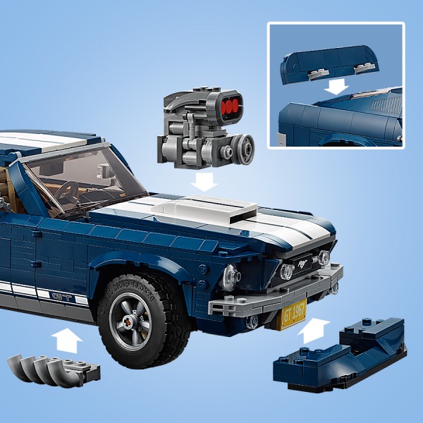 UNIVERSO ENCANTADO - Ford Mustang CREATOR EXPERT – 10265 - LEGO SET