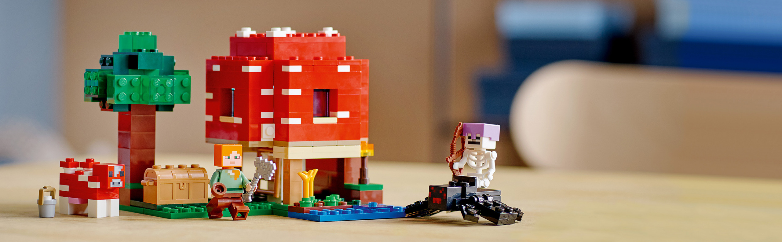 LEGO MINECRAFT - A Casa Cogumelo - 21179