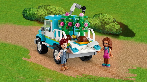 UNIVERSO ENCANTADO - Veículo de Plantação de Árvores – 41707 - LEGO SET