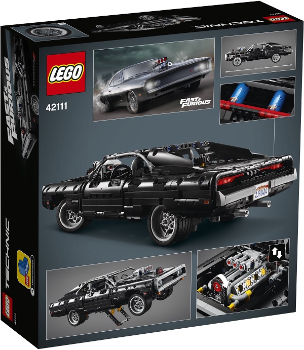 UNIVERSO ENCANTADO -Dom’s Dodge Charger- LEGO TECHNIC - 42111