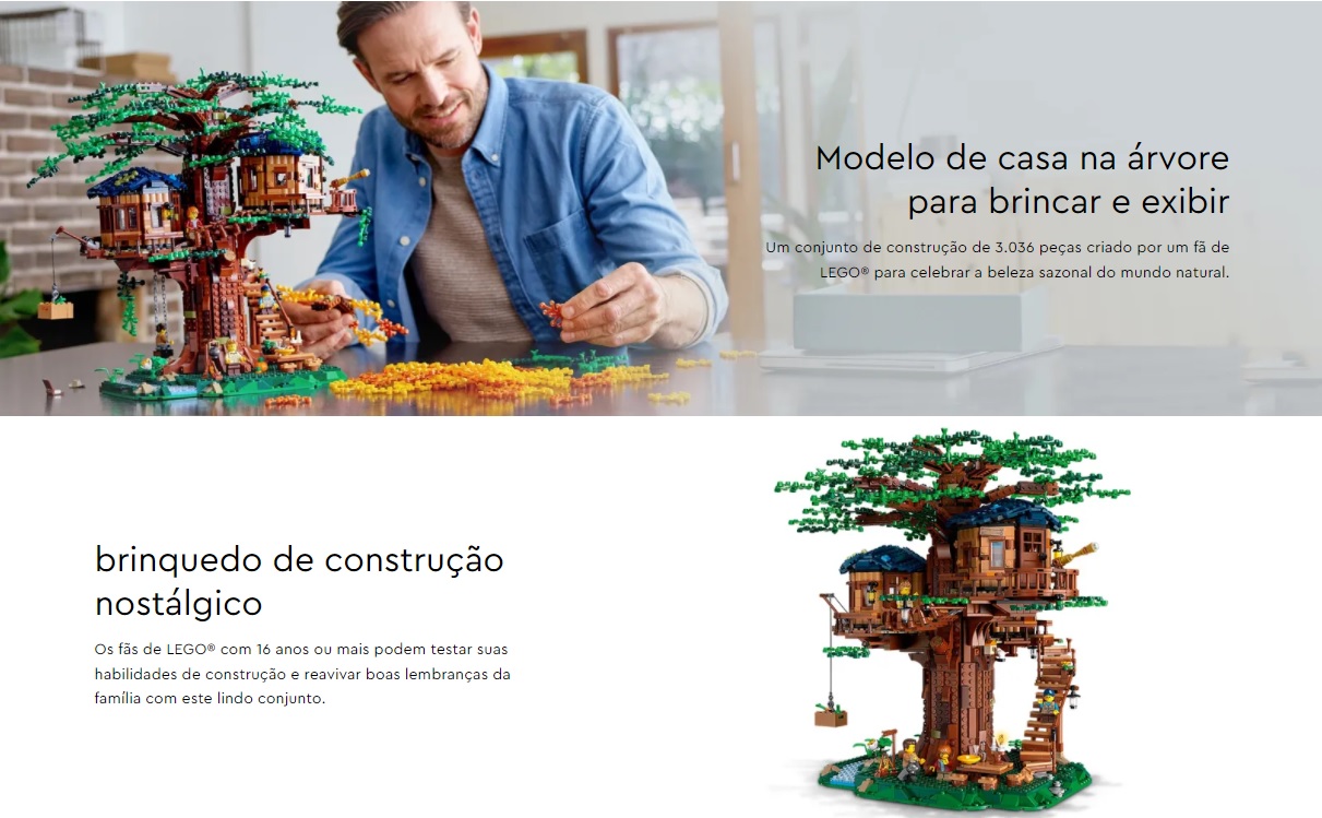 LEGO IDEAS - A Casa da Árvore - 21318