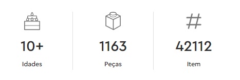 UNIVERSO ENCANTADO - Camião-Betoneira - LEGO TECHNIC – 42112