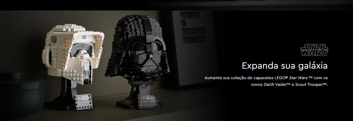 LEGO STAR WARS - Cabeça Darth Vader- 75304