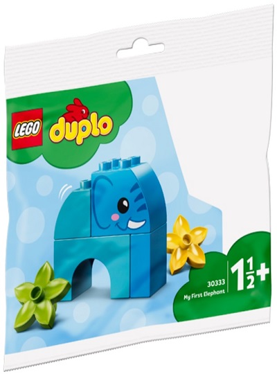UNIVERSO ENCANTADO - Saqueta O meu primeiro elefante DUPLO – 30333 -LEGO SET