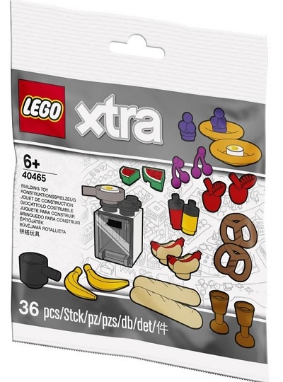 LEGO XTRA - SAQUETA alimentos - 40465
