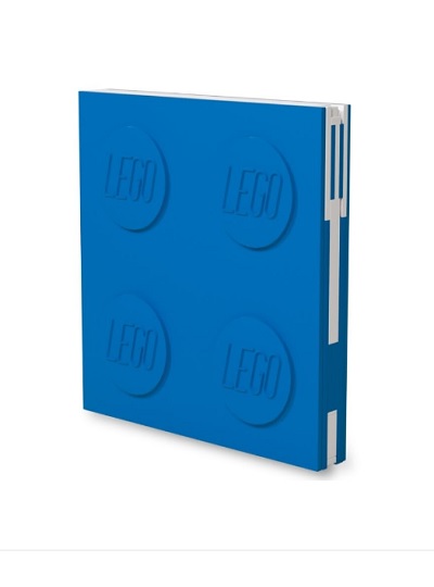 LEGO Notebook - azul + caneta - 4895028522575