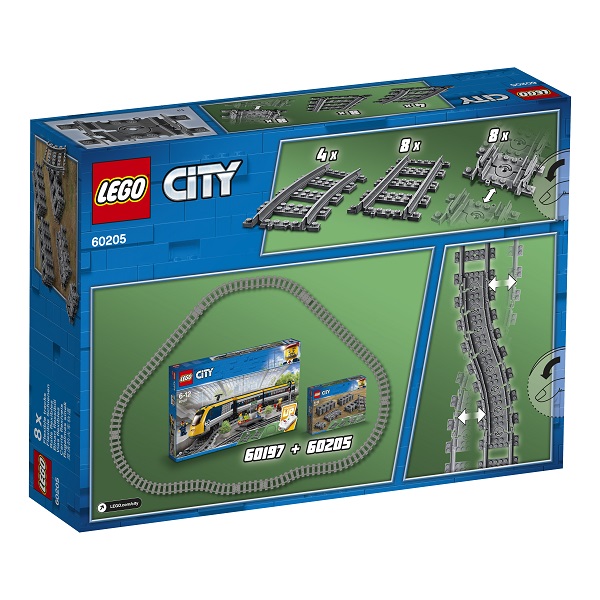UNIVERSO ENCANTADO - Carris e Curvas - LEGO CITY - LEGO SET 60205