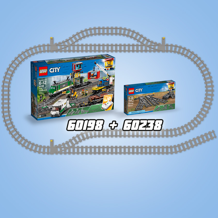 UNIVERSO ENCANTADO -LEGO COMBOIO AGULHAS - 60238 - LEGO SET