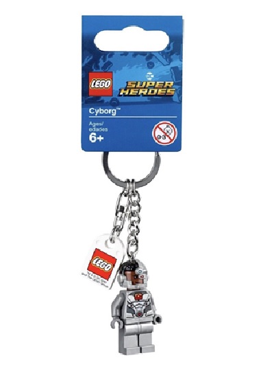 Porta Chaves LEGO DC - Cyborg Super Heróis - 853772