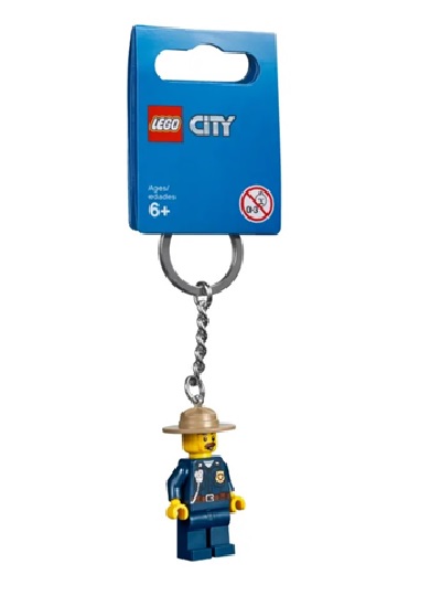 Porta Chaves LEGO CITY - Polícia da Montanha - 853816