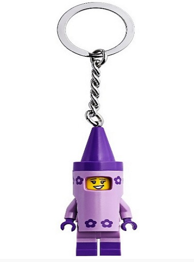 Porta Chaves LEGO -1 - menina de giz de cera