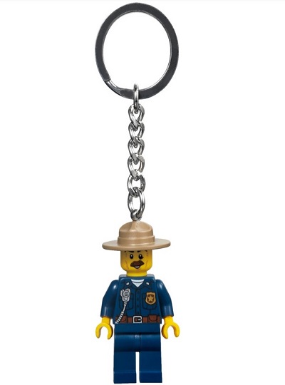 LEGO Porta Chaves - Polícia City - Ref 673419287050