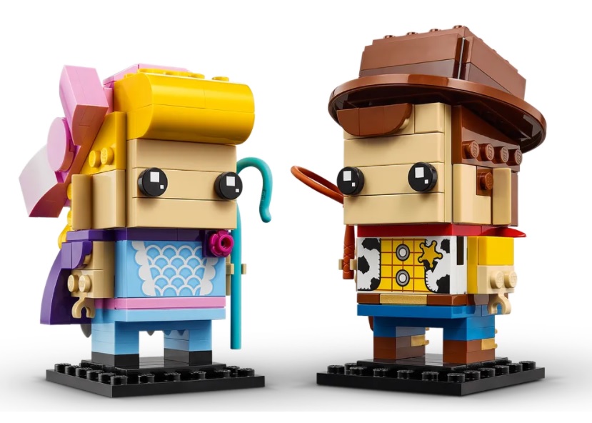UNIVERSO ENCANTADO - Brick Heads Toy Story – 40553 - WOODY AND BO PEEP -LEGO SET 