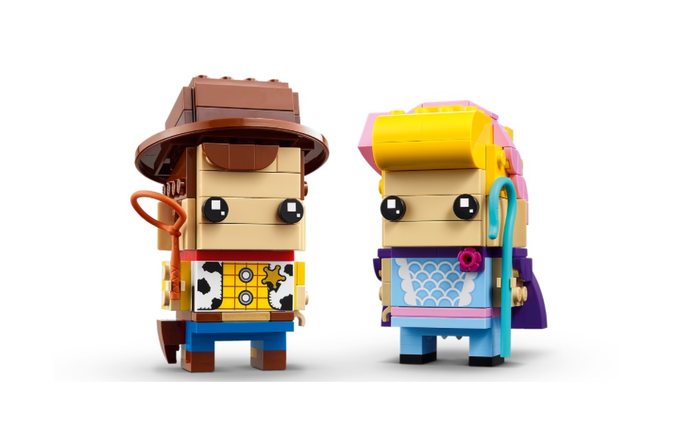 UNIVERSO ENCANTADO - Brick Heads Toy Story – 40553 - WOODY AND BO PEEP -LEGO SET 