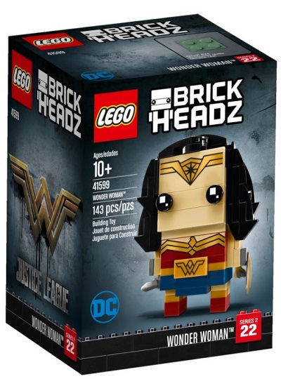 UNIVERSO ENCANTADO - BrickHeadz Wonder Woman - DC -Lego Set 41599