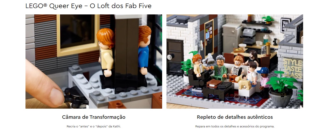 LEGO ICONS - Queer Eye – O Loft dos Fab Five - 10291